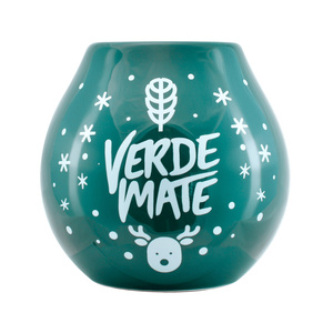 Zestaw Yerba Verde Mate Tykwa zimowa Bombilla