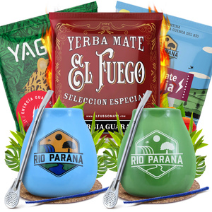 Zestaw Yerba Mate Energia DLA DWOJGA Matero Bombilla