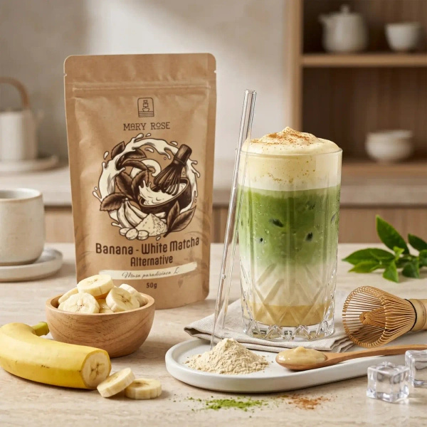 Zestaw do kolorowego Matcha Latte: Matcha + White Matcha + akcesoria