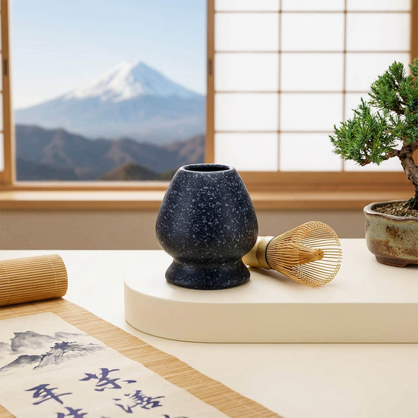 Kusenaoshi – Ceramiczna podstawka pod Chasen – Kurai