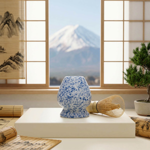 Kusenaoshi – Ceramiczna podstawka pod Chasen – Mizore