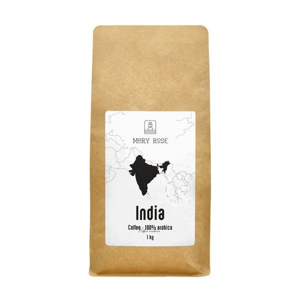 Mary Rose - Kawa ziarnista India Karnataka premium 1 kg