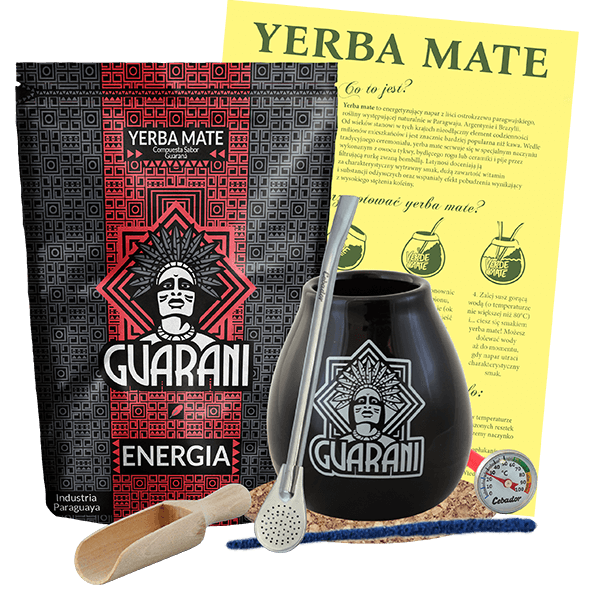 Zestaw Yerba Mate Guarani Energia 500g
