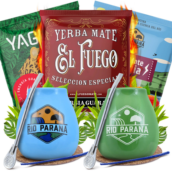 Zestaw Yerba Mate Energia DLA DWOJGA Matero Bombilla