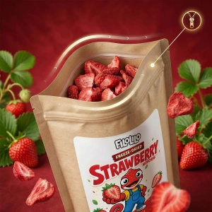 FiloLilo – Truskawka liofilizowana (plastry) 100 g