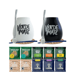 Zestaw na start Yerba Mate dla Dwojga 500g 10x50g