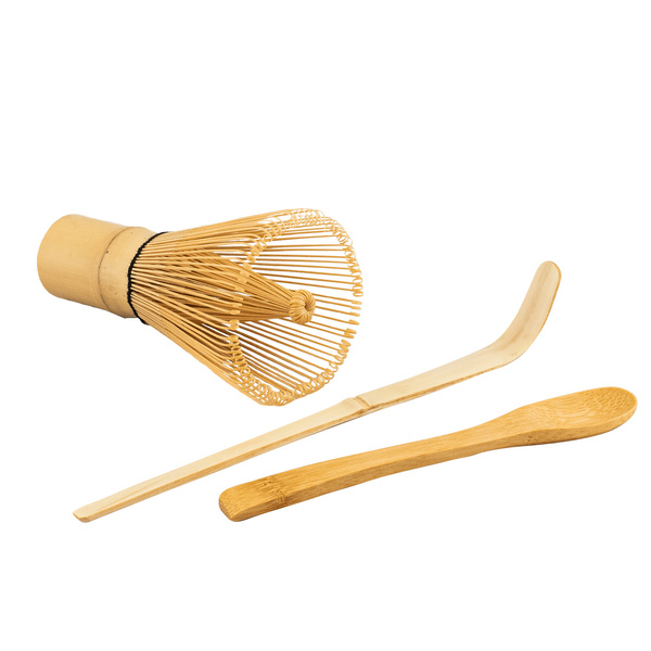 Zestaw ceremonialny do parzenia herbaty matcha: japońska matcha BIO ceremonialna 30g + akcesoria