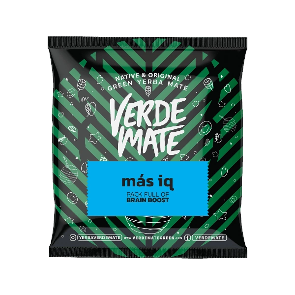 Verde Mate Green Más IQ - Zbliżenie