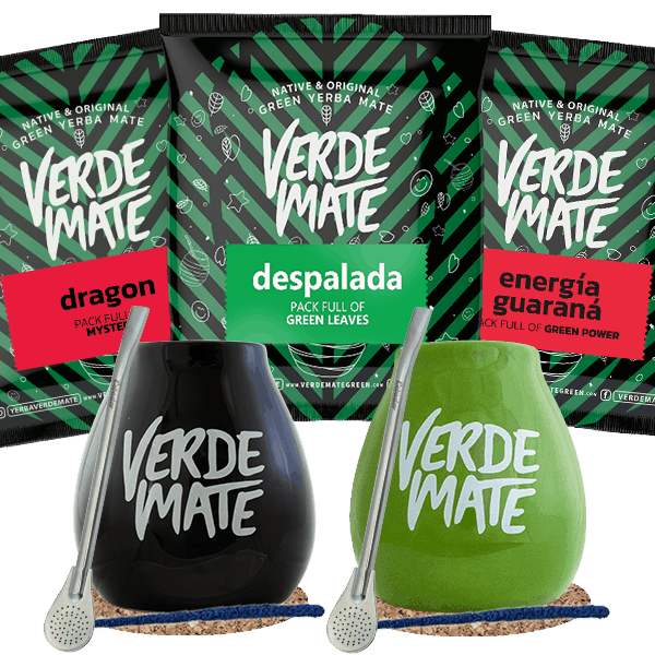 Zestaw Yerba Mate Green Matero bombilla DLA DWOJGA