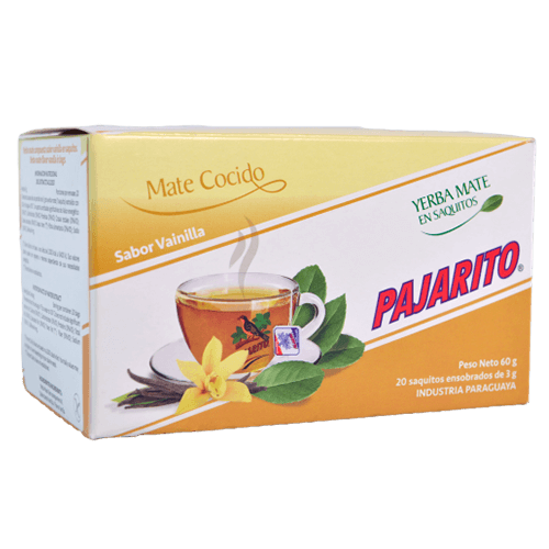 Pajarito waniliowe w saszetkach 20x3g