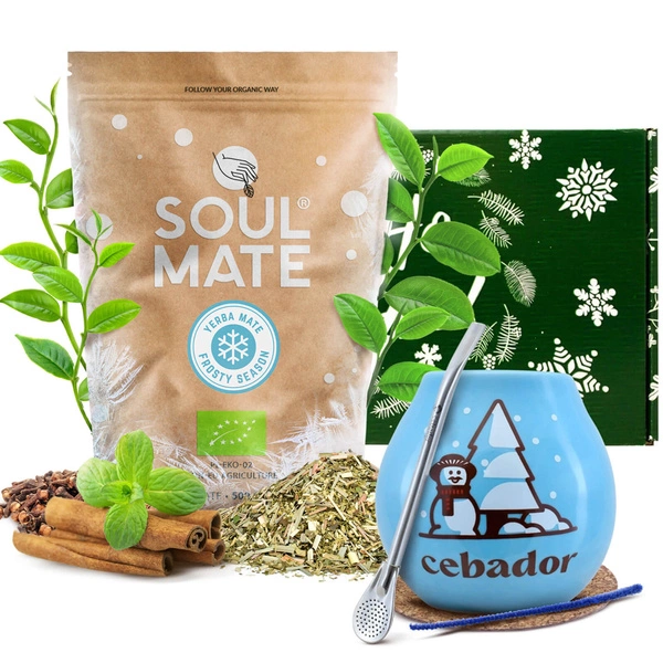 Zimowy Zestaw Prezentowy Yerba Mate Soul Mate Frosty Season 0,5kg