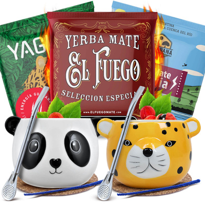 Zestaw Yerba Mate Energia DLA DWOJGA Matero Bombilla