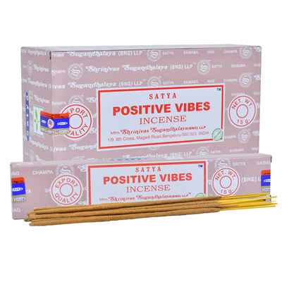 Kadzidła patyczkowe Satya – Positive Vibes