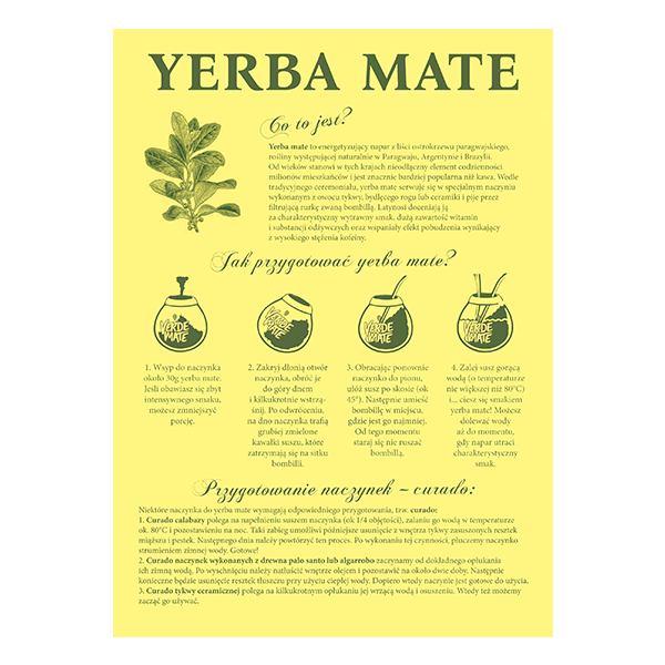 Zestaw STARTOWY yerba mate 10x50g