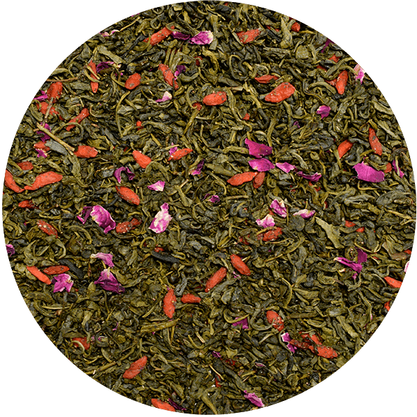Mary Rose - Herbata Zielona Strawberry Fields w puszce - 50 g
