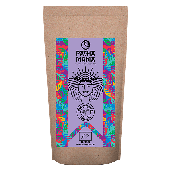 Guayusa Pachamama Lavanda – organiczna z lawendą – 250g