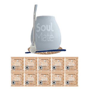 Zestaw Yerba Soul Mate 500g 10x50g Tykwa Bombilla