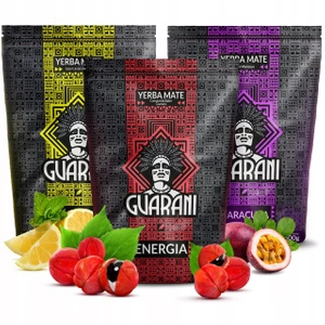 Zestaw Yerba Mate Guarani różne rodzaje 3x500g
