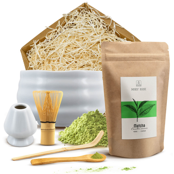 Zestaw Prezentowy do parzenia herbaty matcha