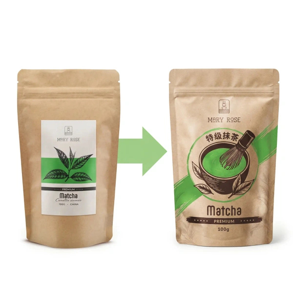 Zestaw do kolorowego Matcha Latte: Matcha + Pink Matcha + akcesoria