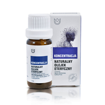 Olejek eteryczny naturalny – Koncentracja