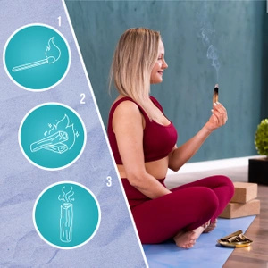 2x Biała Szałwia+Palo Santo zestaw oczyszczający