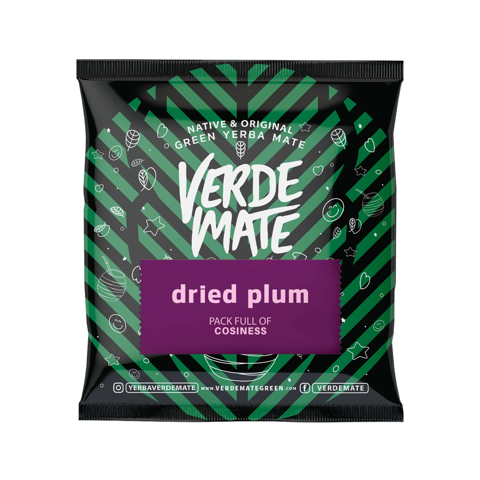 Verde Mate Green Dried Plum - Zbliżenie