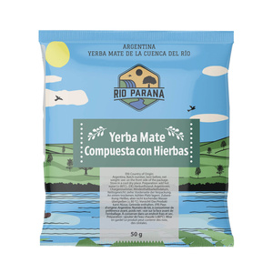 Zestaw Yerba Mate Rio Parana DLA DWOJGA Matero Bombilla