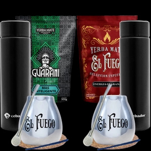 Zestaw Yerba Mate Termos dla dwojga 2x0,5kg