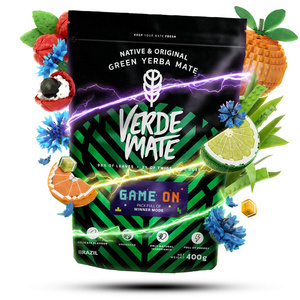 Zestaw gamingowy Yerba Mate: Verde Mate Game On 400g 0,4kg + Matero + Bombilla 
