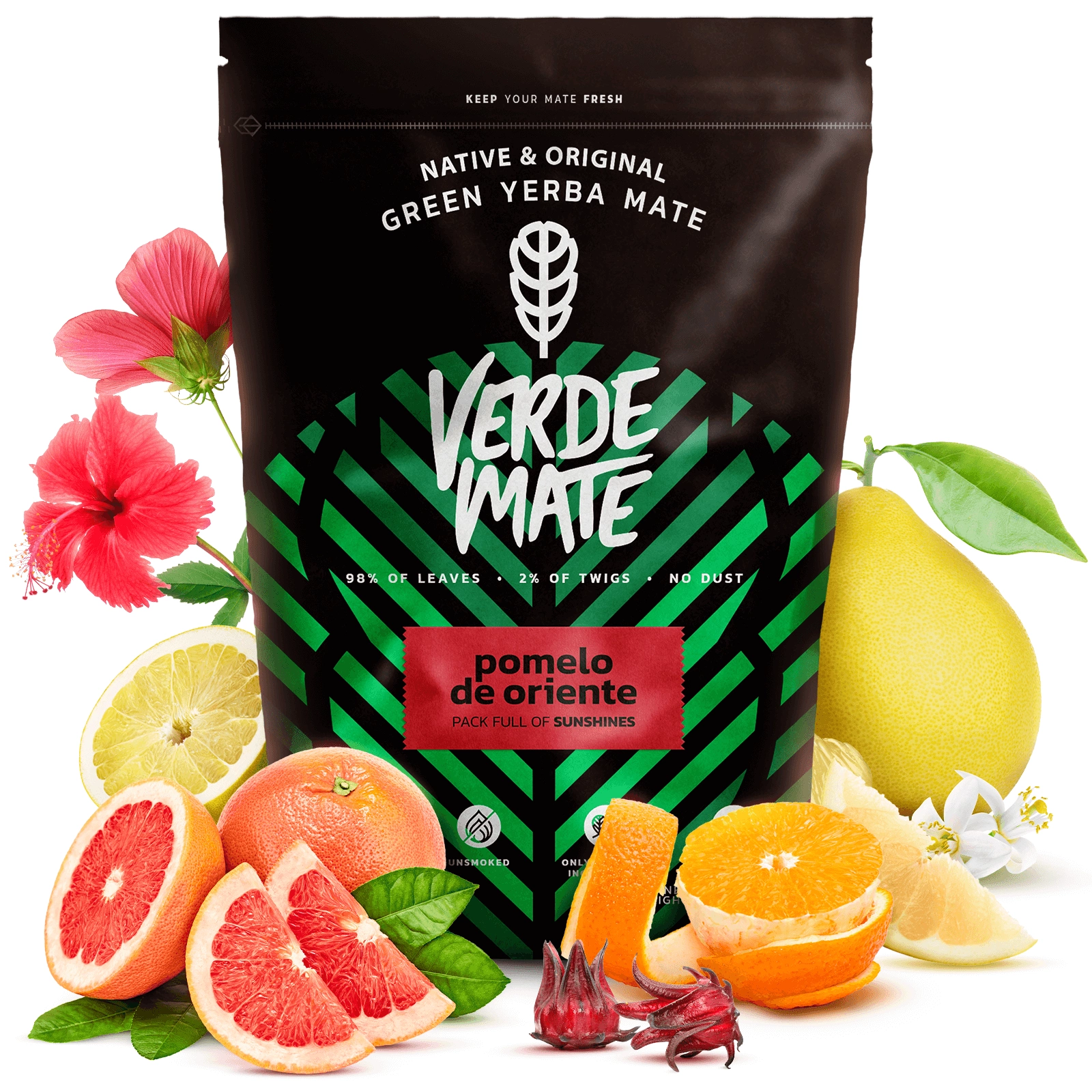 Verde Mate Green Pomelo de Oriente - Zbliżenie