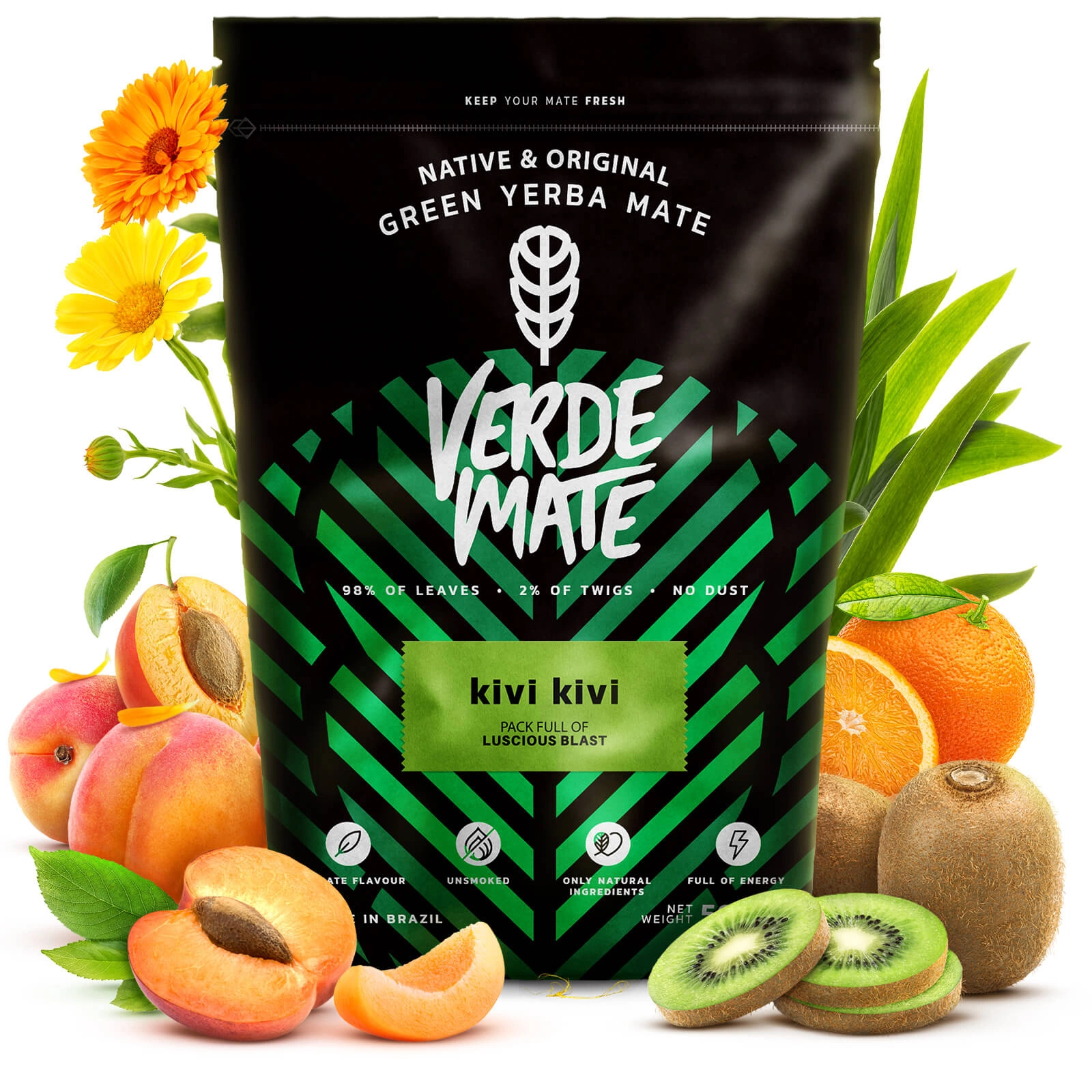 Verde Mate Green Kivi Kivi - Zbliżenie