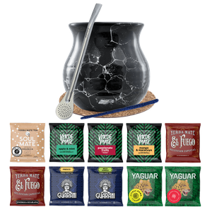 Zestaw Yerba Mate 10x50g Tykwa Bombilla 500g