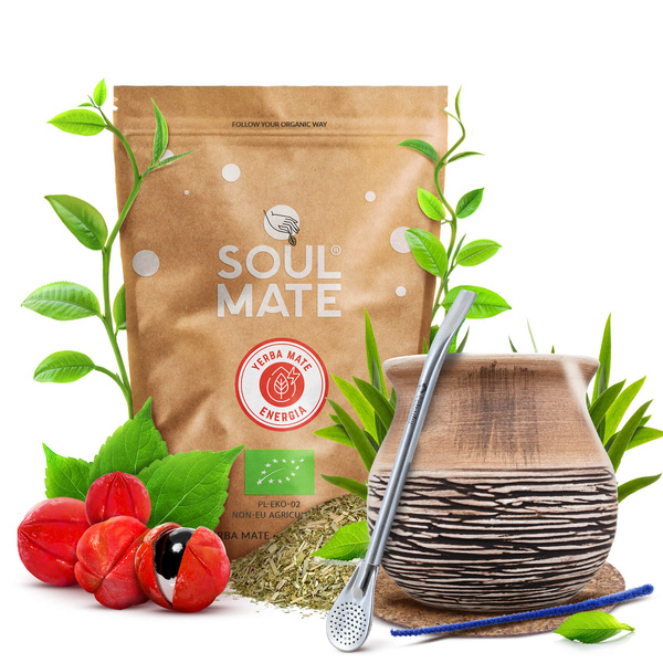 Zestaw Yerba Soul Mate Organica Energia 0,5kg