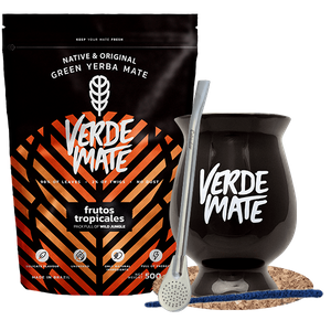Zestaw startowy bombilla matero + Yerba Mate Verde