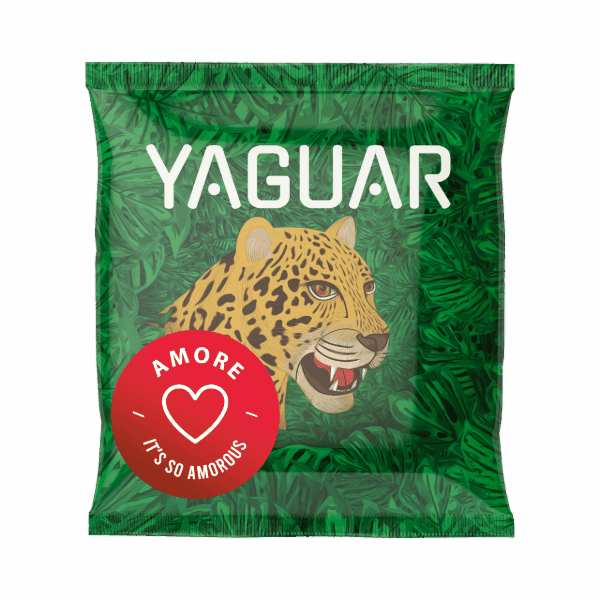Yaguar Amore 50 g – brazylijska yerba mate z owocami i ziołami