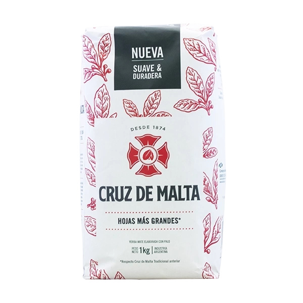 Zestaw Yerba Mate Elaborada: El Fuego 1kg + Cruz de Malta 1kg
