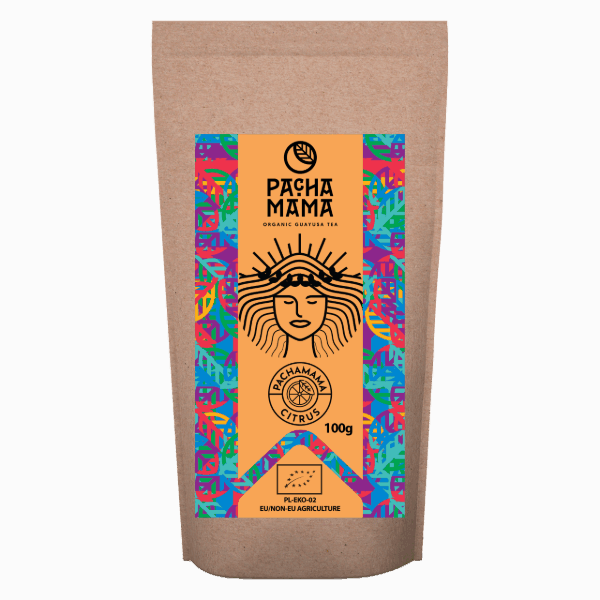 Guayusa Pachamama Citrus – ekologiczna – 100g