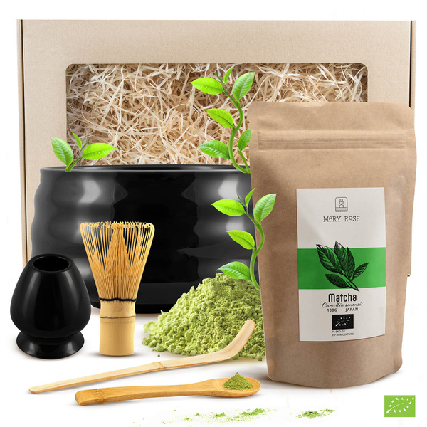 Zestaw Prezentowy do parzenia herbaty matcha