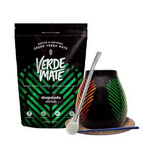 Zestaw startowy bombilla matero + Yerba Mate Verde