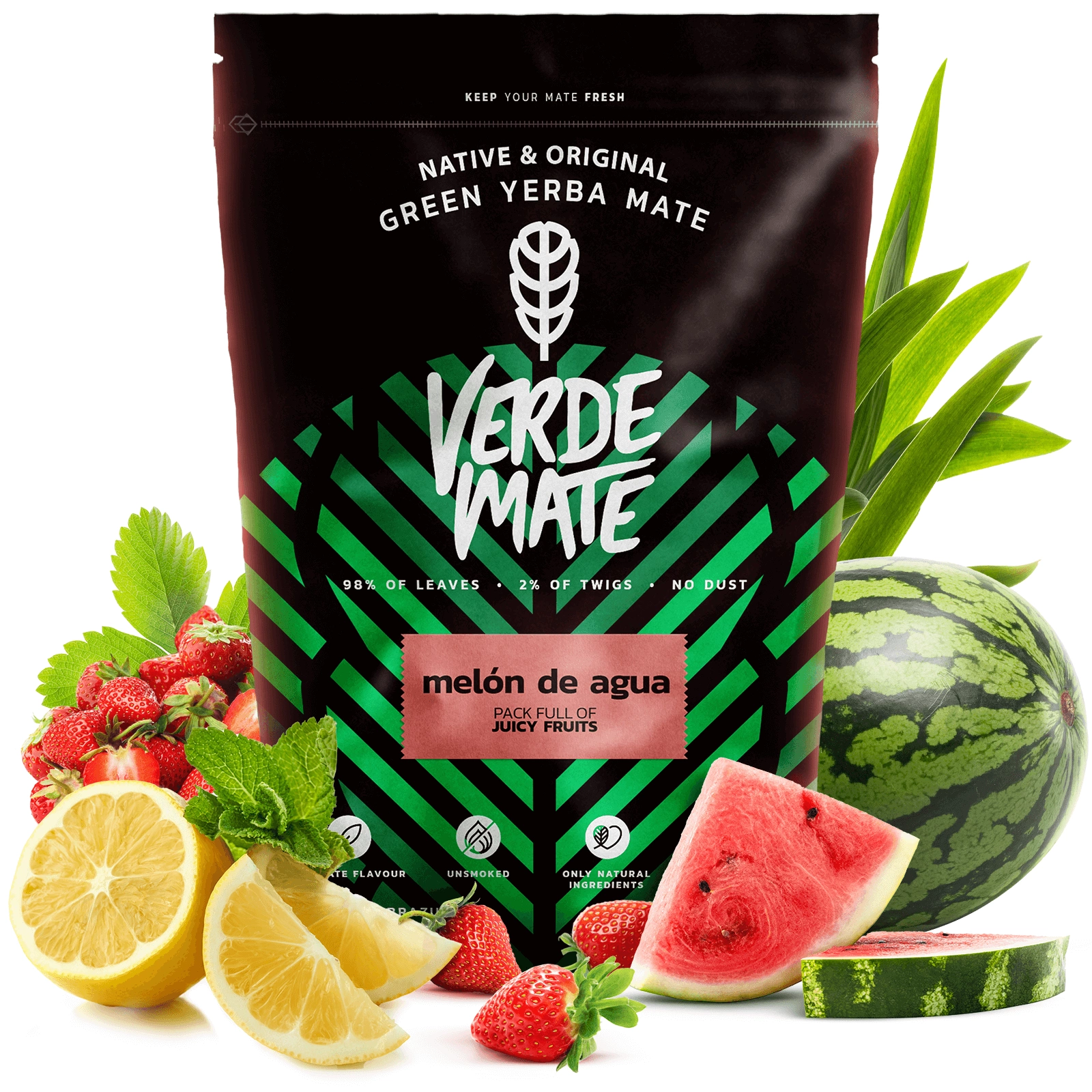 Verde Mate Green Melón de Agua - Zbliżenie