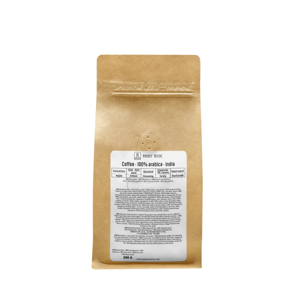Mary Rose - Kawa ziarnista India Karnataka premium 200 g