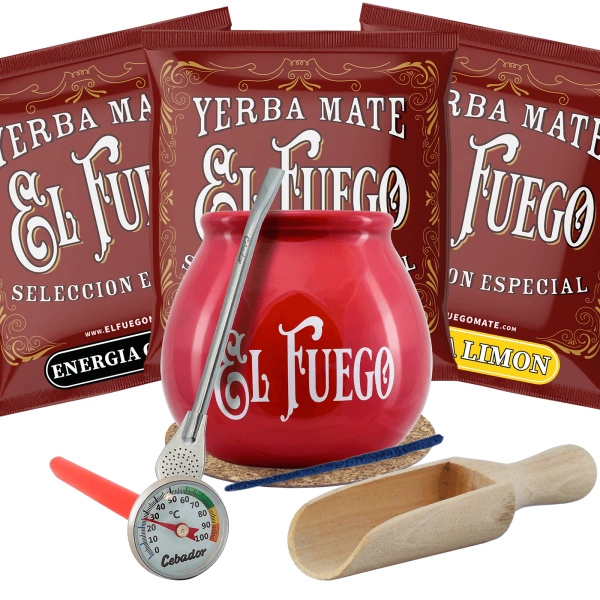 Zestaw Yerba Mate 3x50g Tykwa Bombilla