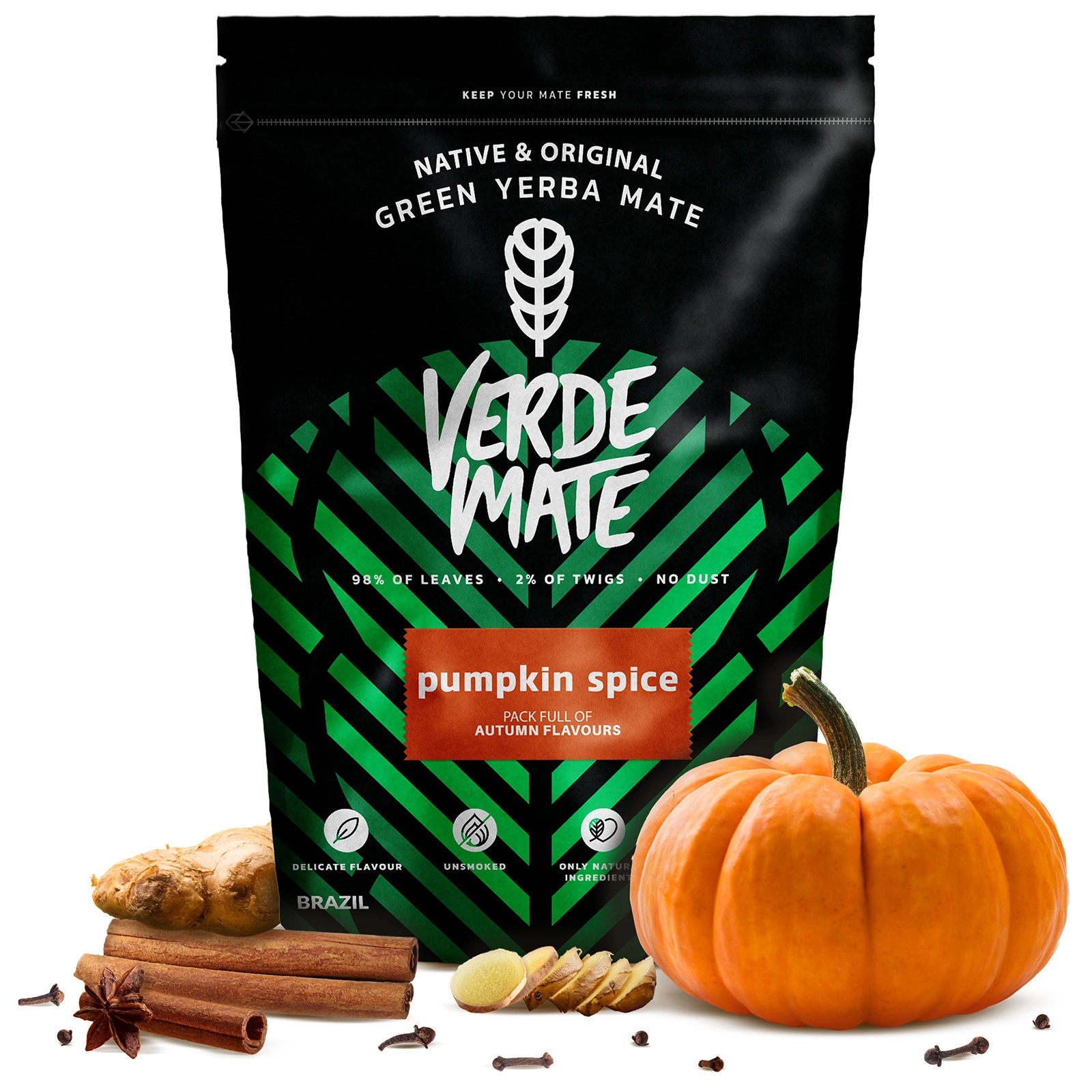 Verde Mate Pumpkin Spice - Zbliżenie
