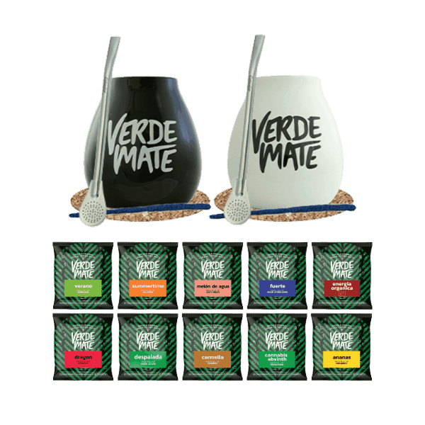 Zestaw Yerba VERDE MATE GREEN DLA DWOJGA 500g