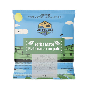 Zestaw yerba mate Rio Parana 2x50g Tykwa + Bombilla