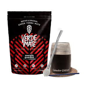 Zestaw Yerba Verde Mate 500g 0,5kg Tykwa Drive