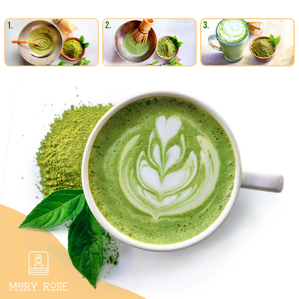 Mary Rose – Japońska Herbata Zielona Matcha (BIO) Premium 100 g
