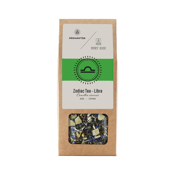 Aromantra x Mary Rose – Herbata zodiakalna – Waga (zielona) 50 g