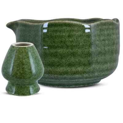 Zestaw akcesoriów do parzenia herbaty matcha